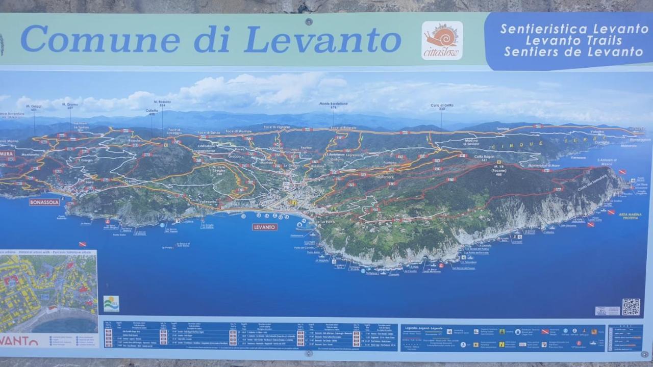 Villa Tramonto Levanto Eksteriør billede